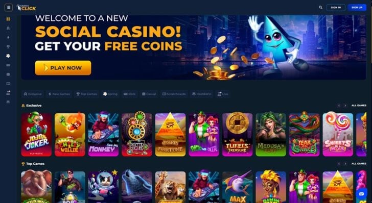 Casino.click Lobby