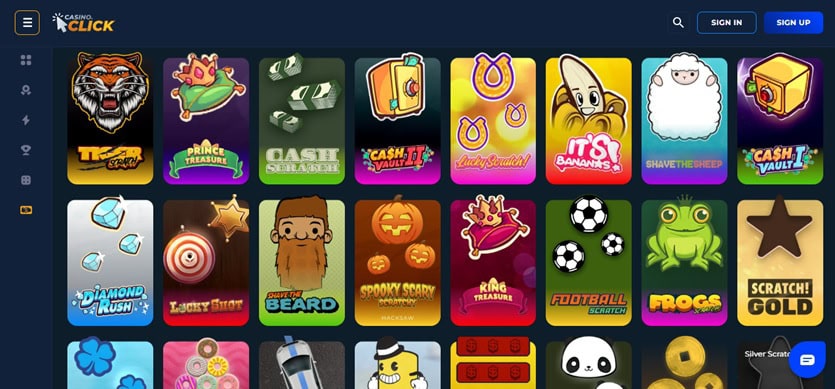 Casino.click Scratch Cards
