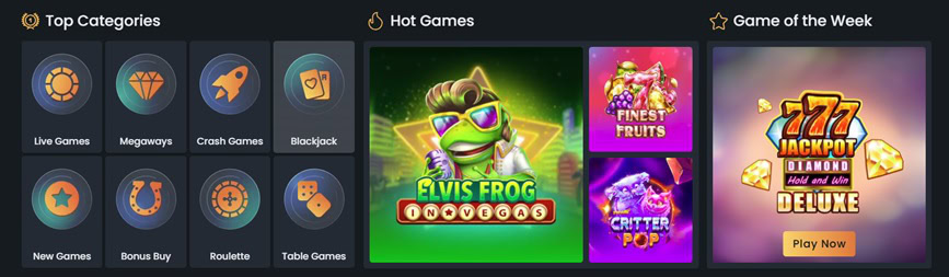 Cluck Categories