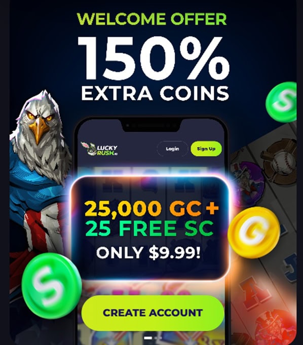 LuckyRush.io Bonus