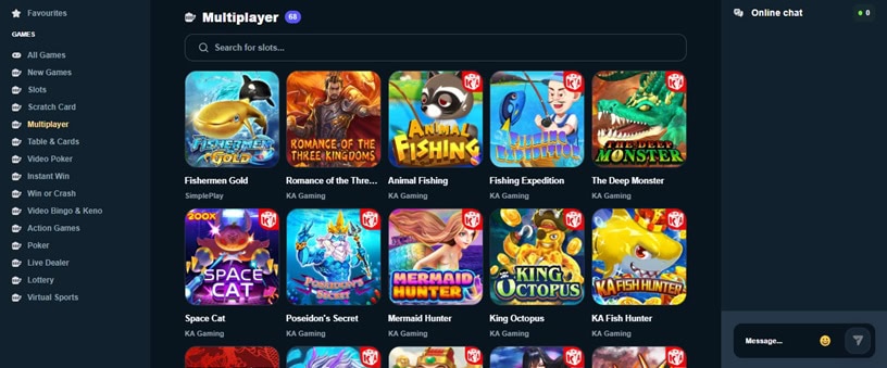 LuckyRush.io Games