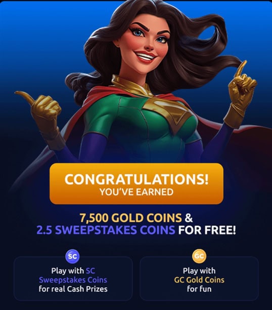 LuckyStake Received Bonus