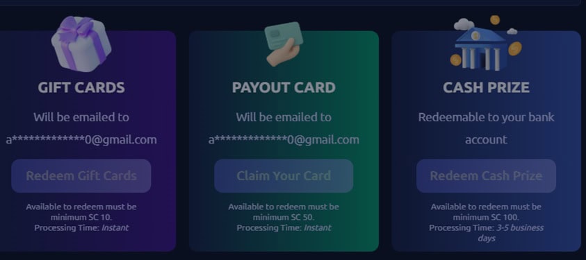 LuckyStake Redeem