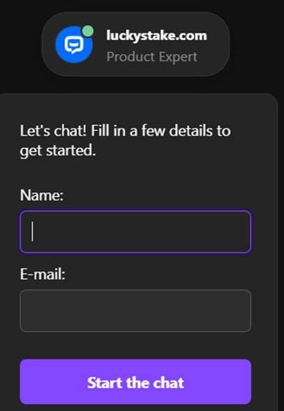 LuckyStake Support