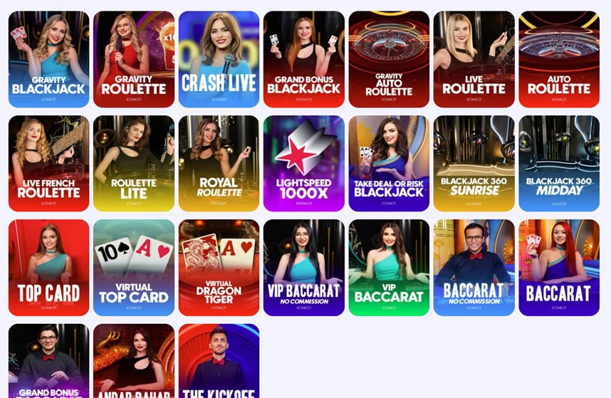 MegaFrenzy Live Casino