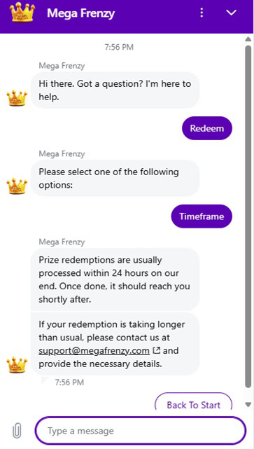 MegaFrenzy Support