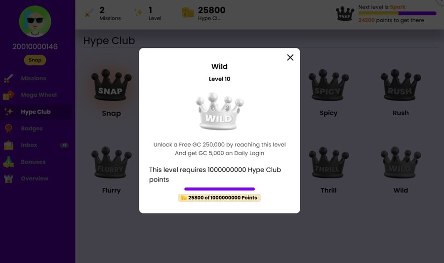 MegaFrenzy VIP