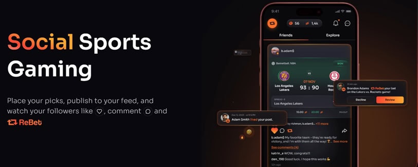 ReBet Social Sports Gaming