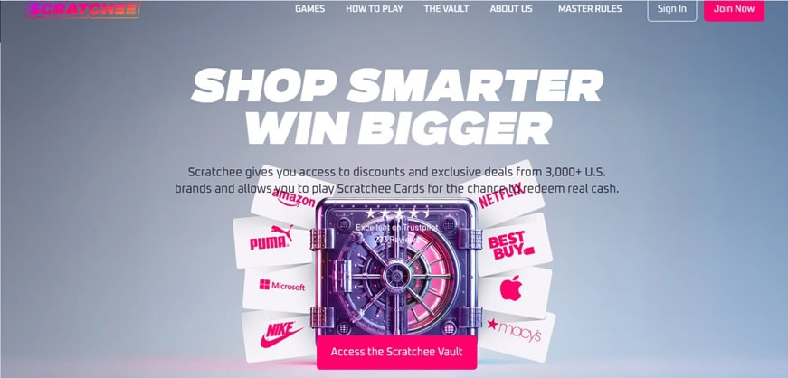 Scratchee Homepage