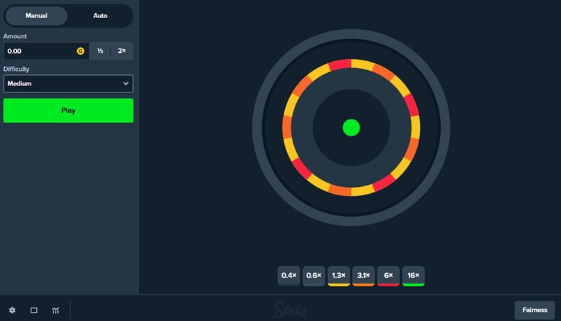Stake.us Darts Medium Difficulty
