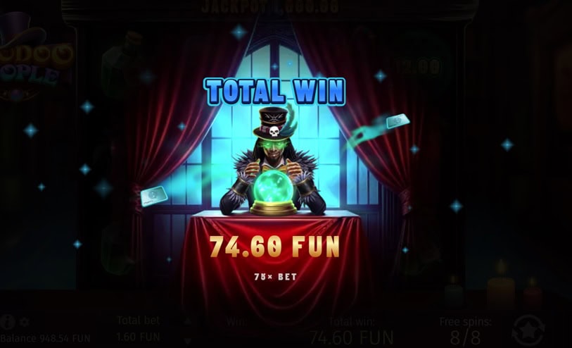 Voodoo People Big Win
