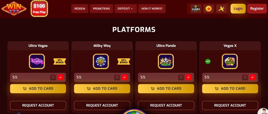 Win777 Platforms