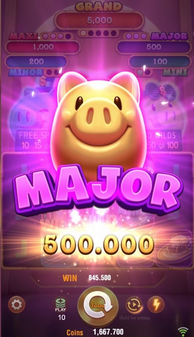 3 Rich Piggies Win
