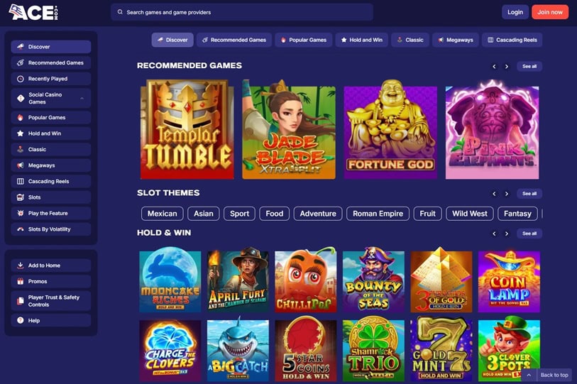 ACE Homepage