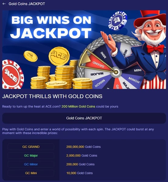 ACE Jackpots