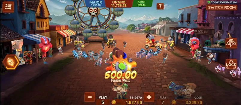 Fortune Zombie Fortune Wheel