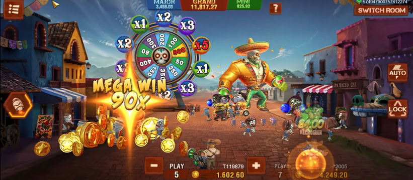 Fortune Zombie Gameplay