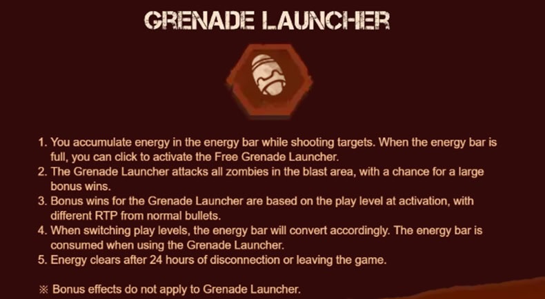 Fortune Zombie Grenade Launcher