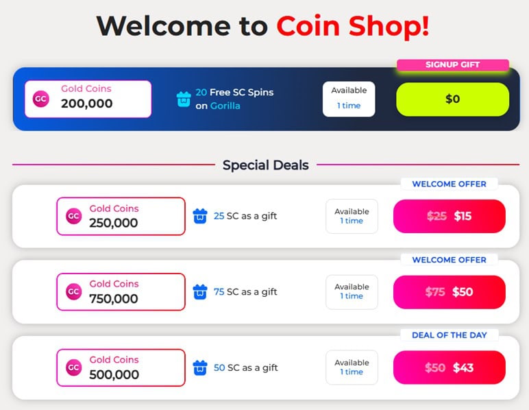 FreeSpin Shop