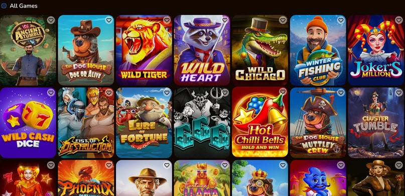 Gold Treasure Casino Games
