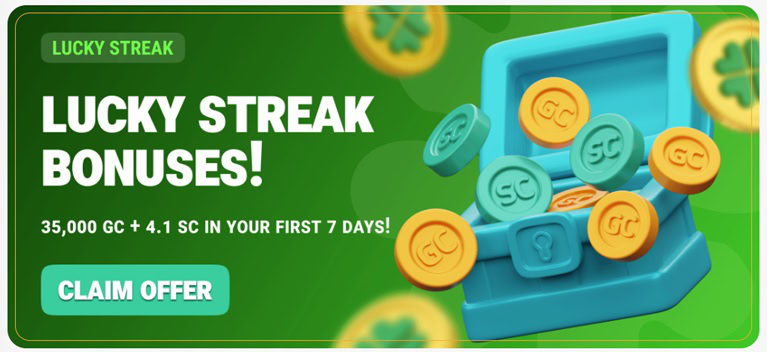 Lucky.me Lucky Streak Bonus