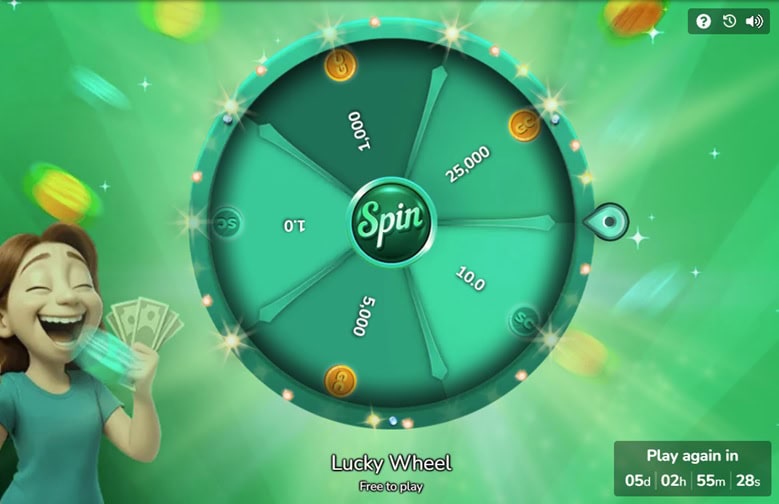Lucky.me Wheel Bonus