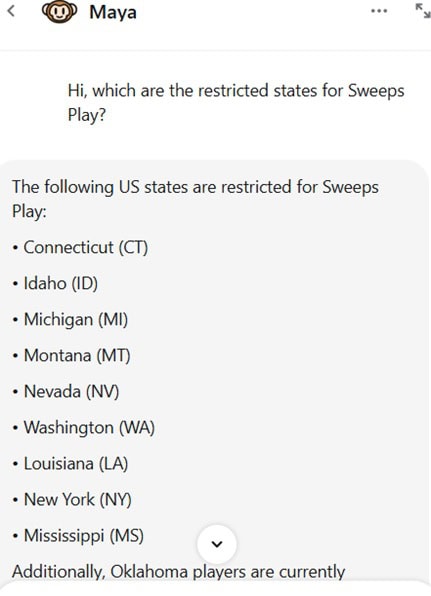 MonkeySpins States