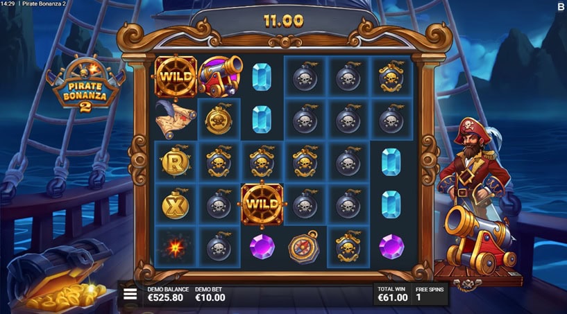 Pirate Bonanza 2 Free Spins Wilds