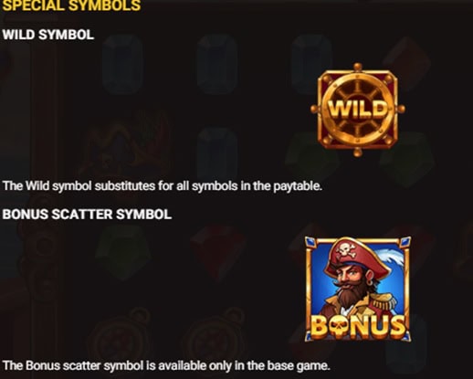 Pirate Bonanza 2 Special Symbols