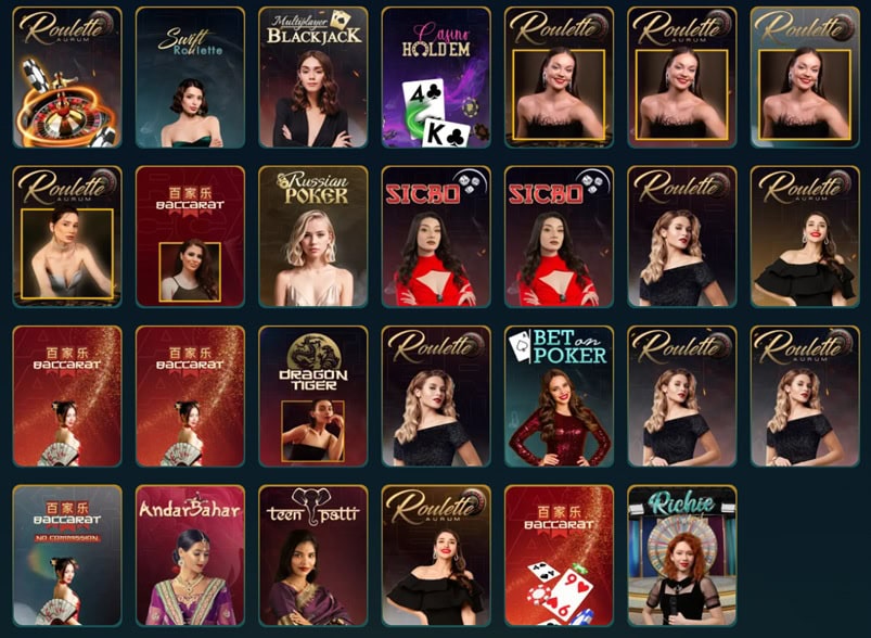 RichSweeps Live Games