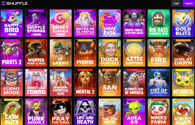 Shuffle.us Games