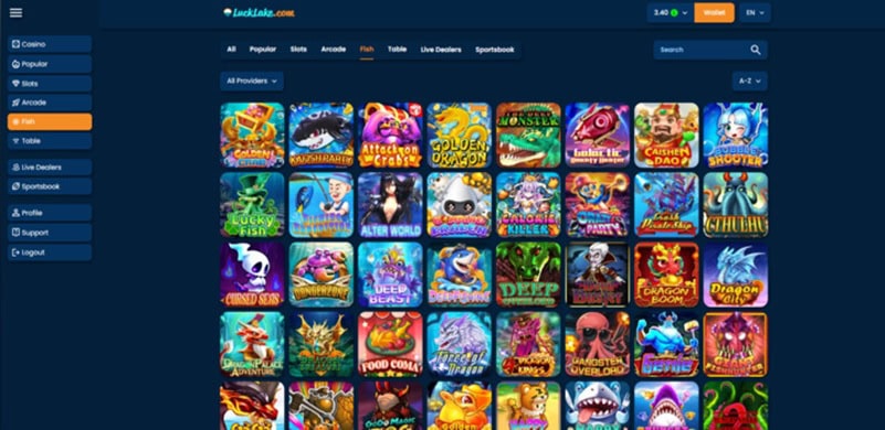 LuckLake Homepage