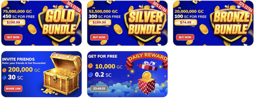 SpinsAmerica Bonuses