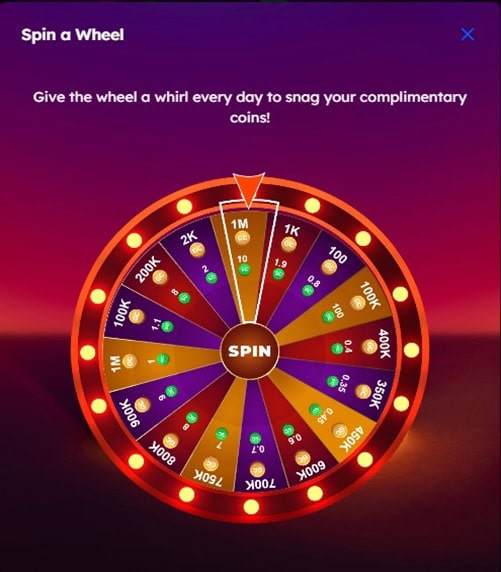 Sweep Las Vegas Wheel