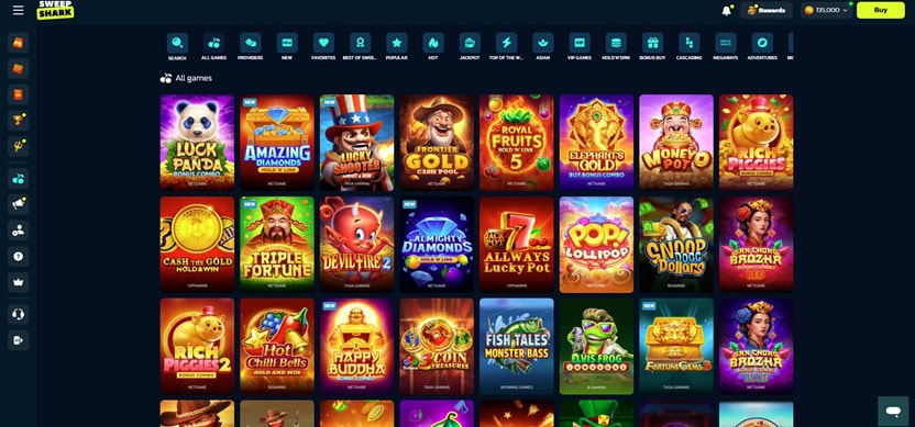 SweepShark Games