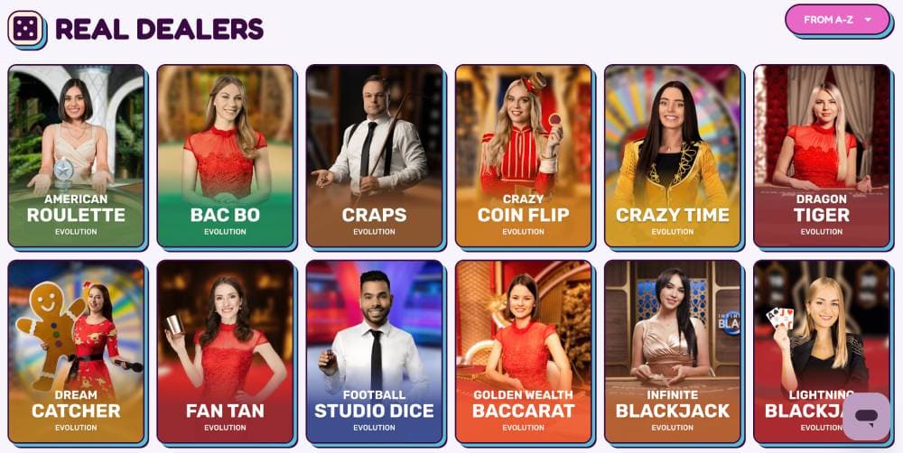 sweet sweeps live dealers