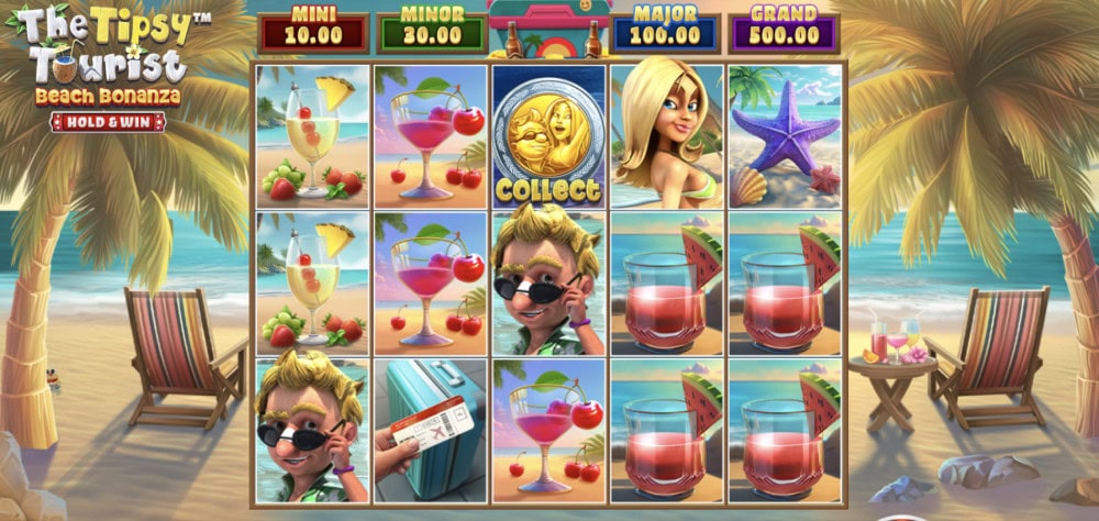 the tipsy tourist beach bonanza slot