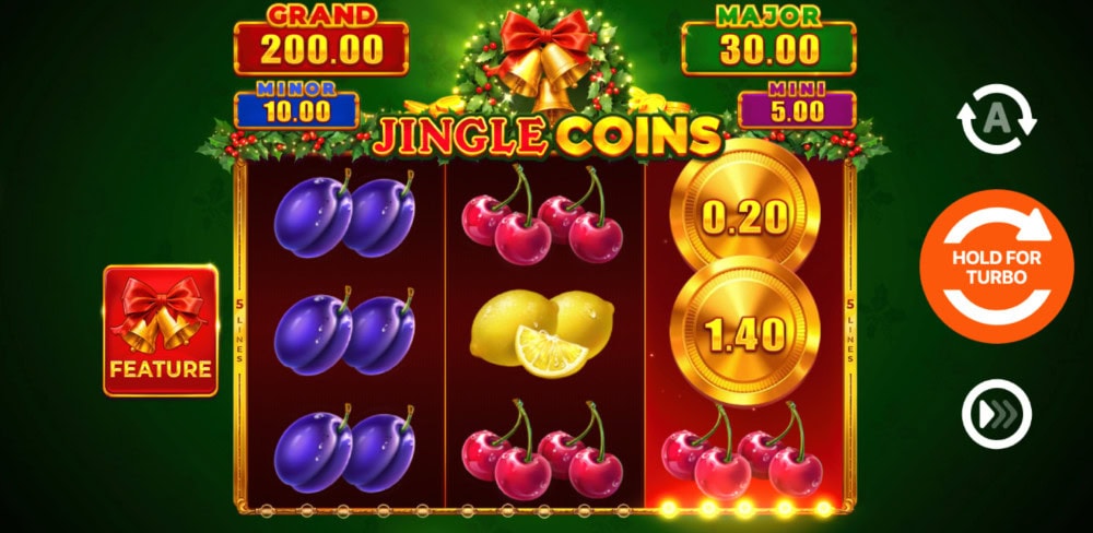 Jingle Coins Hold and Win slot