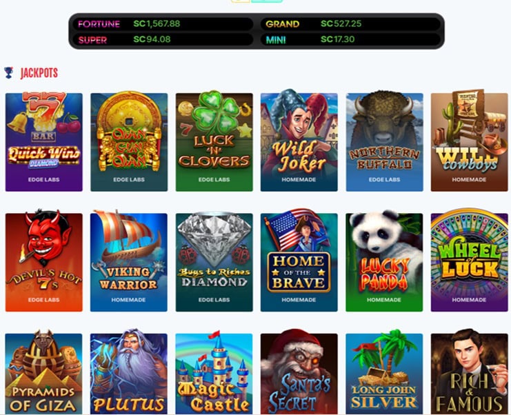 American Luck Jackpots