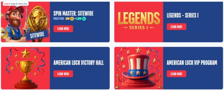 American Luck Promos