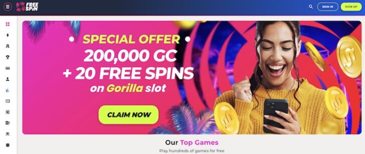 FreeSpin Special Offer