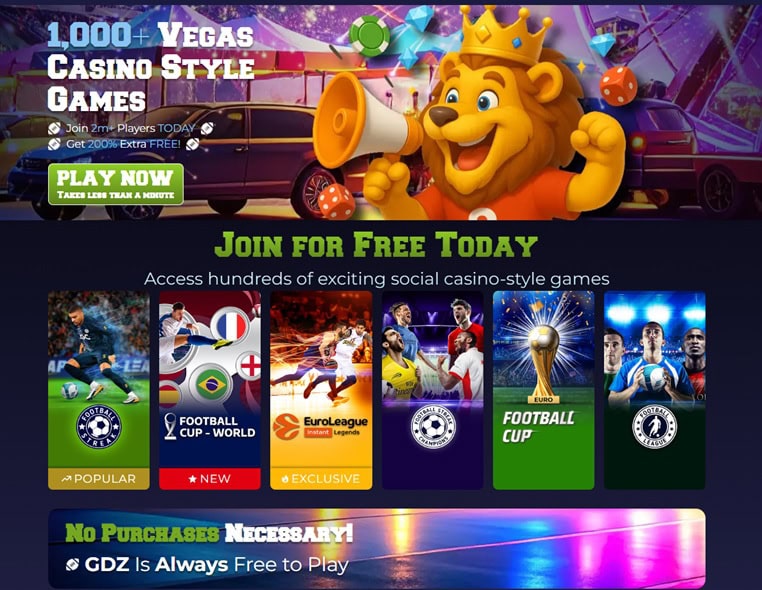 GameDayZone Homepage