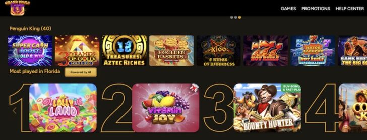 Grand Vault Top Games