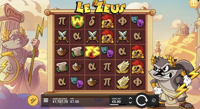 Le Zeus Slot Gameplay