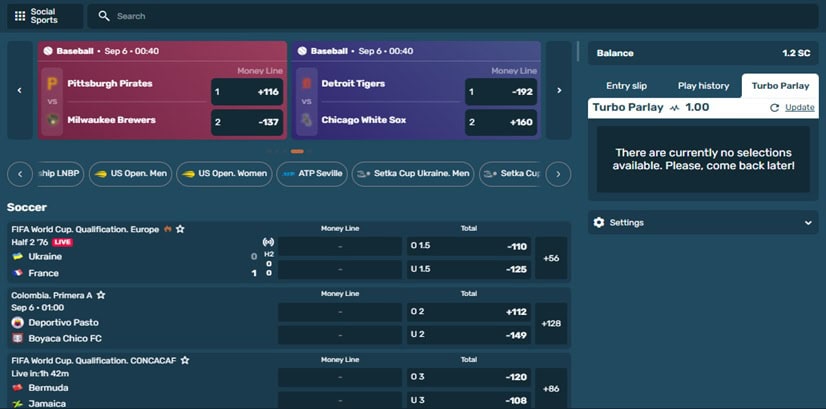 Lucky Canoe Betting