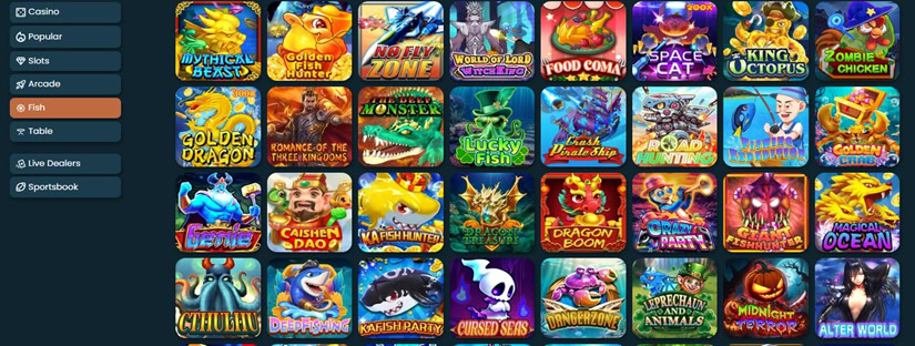 Lucky Canoe Fish Games