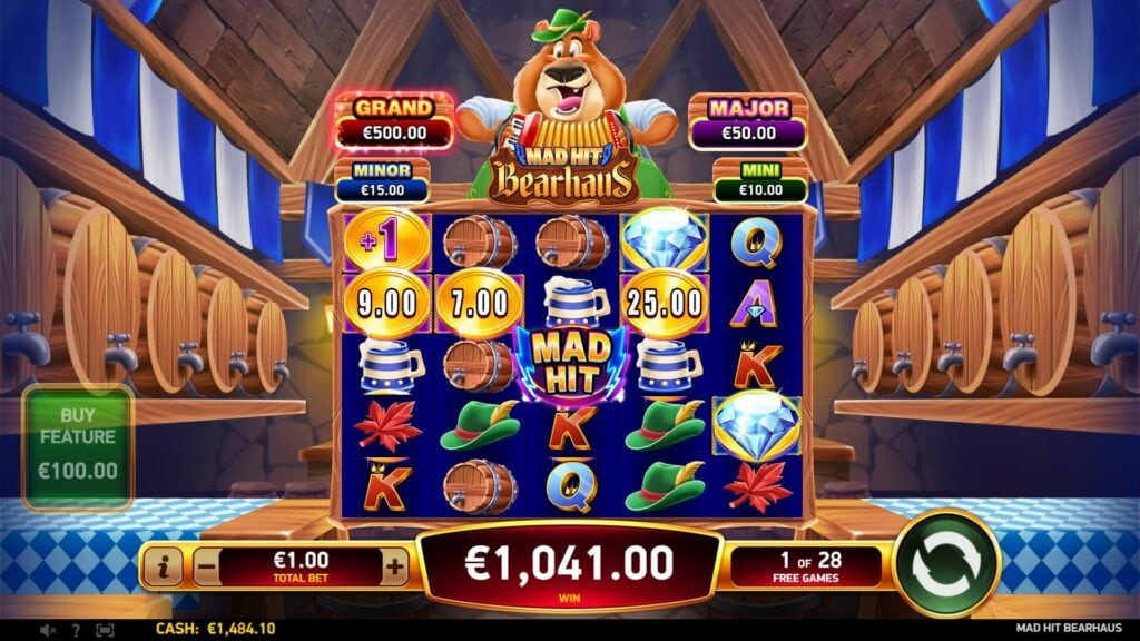mad hit bearhaus slot