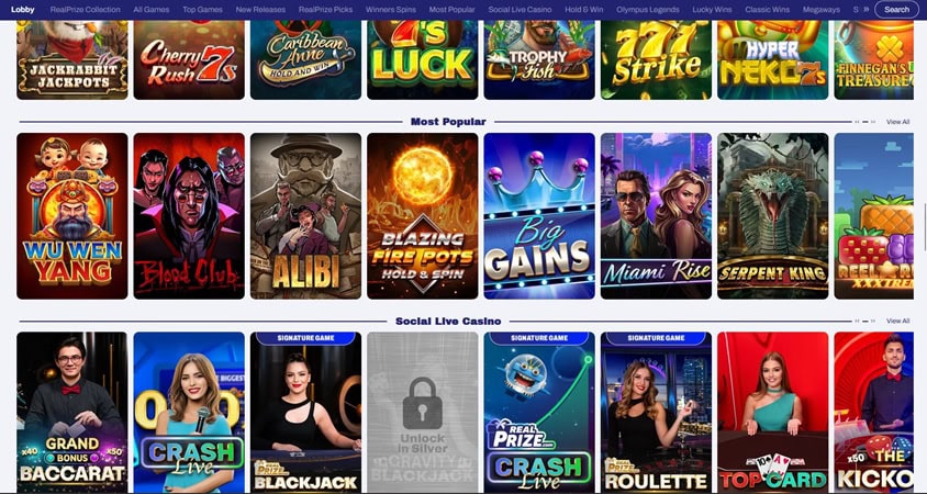 RealPrize Games