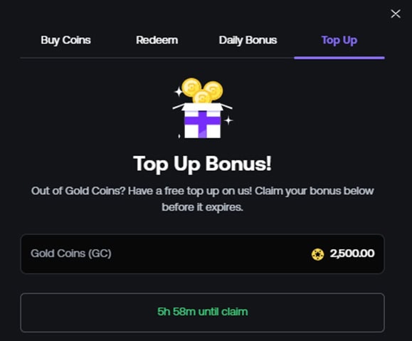 Shuffle.us Top Up Bonus