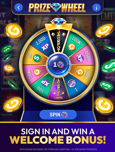Sweeps Night Wheel Bonus